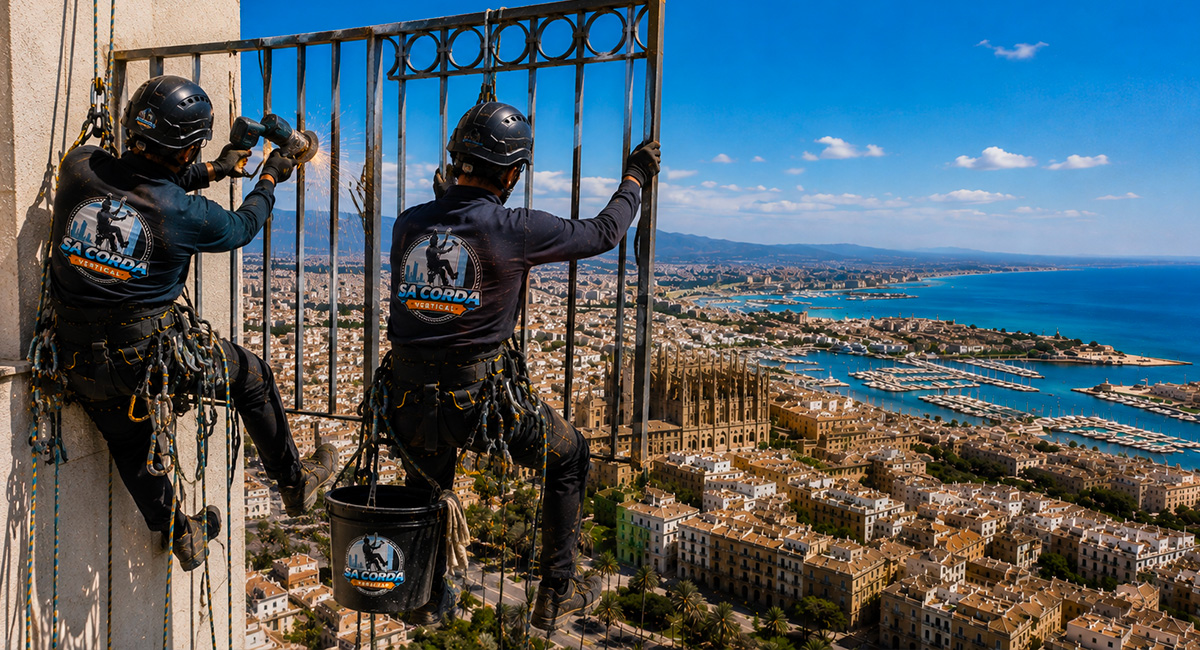 Trabajos verticales en Mallorca